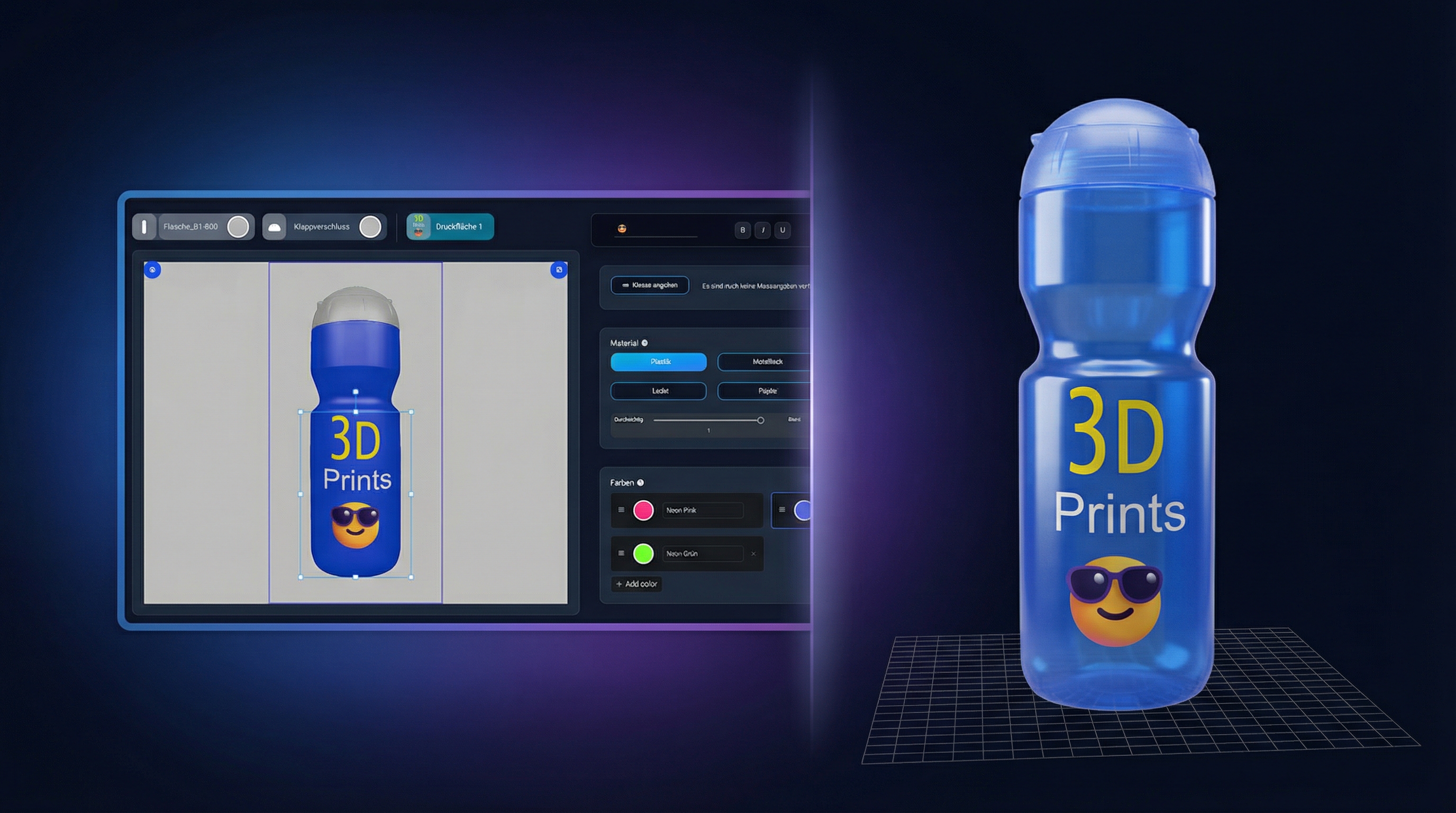 Anteprima del configuratore 3D